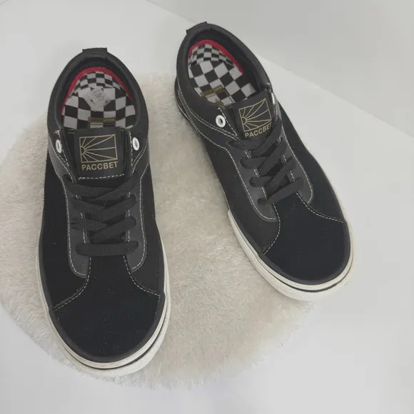 Vans Skate Bold Rassvet PACCBET Shoes Mens 6.5 Black Low Top Streetwear Casual