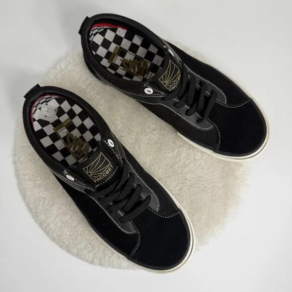Vans Skate Bold Rassvet PACCBET Shoes Mens 6.5 Black Low Top Streetwear Casual