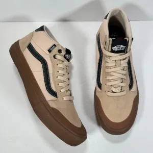 Vans Style 112 Mid Pro Ty Morrow Macadamia Gum Sneakers Men's Size 9