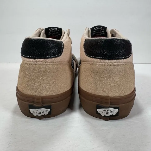 Vans Style 112 Mid Pro Ty Morrow Macadamia Gum Sneakers Men's Size 9