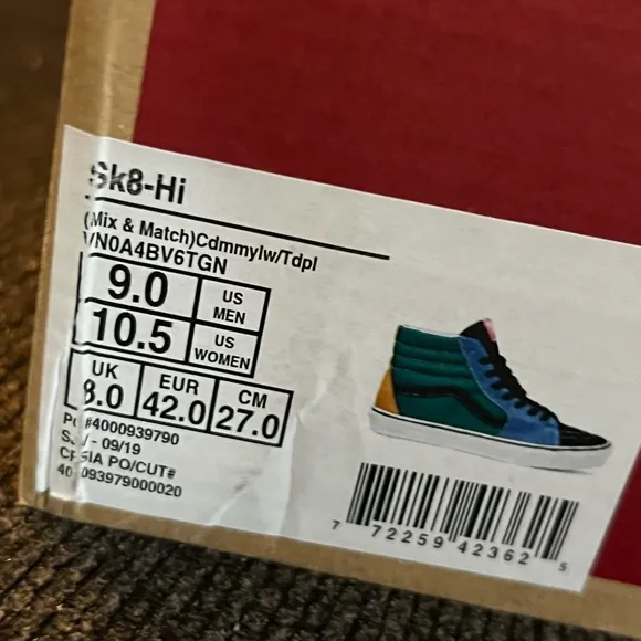 Vans Suede Mix &amp; Match Hi top sneakers