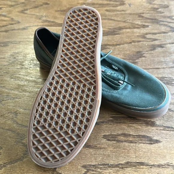 Vans Teal Canvas Sneakers