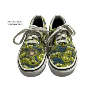 Vans   Toy Story Sz 1 Rare HTF Alien Buzz &amp; Woody Sneakers