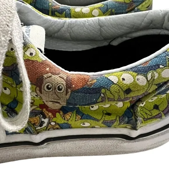 Vans   Toy Story Sz 1 Rare HTF Alien Buzz &amp; Woody Sneakers