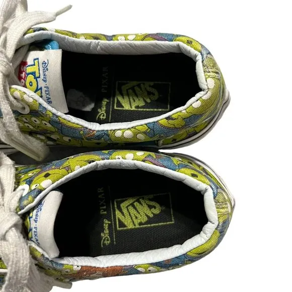 Vans   Toy Story Sz 1 Rare HTF Alien Buzz &amp; Woody Sneakers