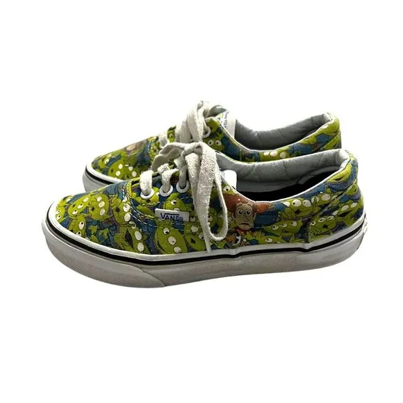 Vans   Toy Story Sz 1 Rare HTF Alien Buzz &amp; Woody Sneakers