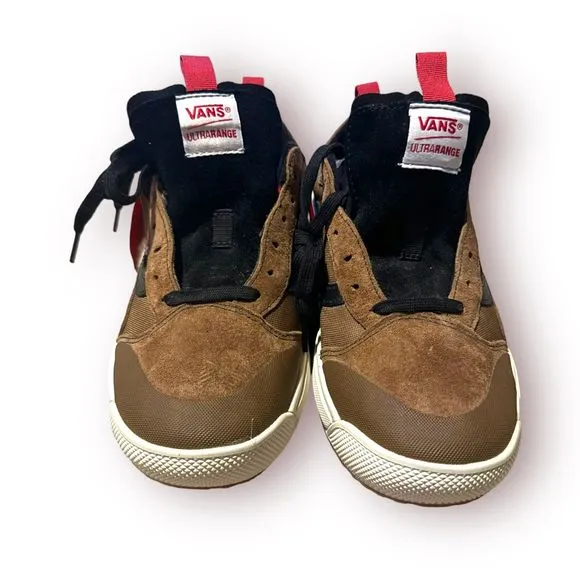 VANS ULTRARANGE EXO HI MTE-1 HighTop Hiking Shoes Brown Black Primaloft Size 8.5