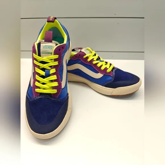 Vans UltraRange EXO SE Palette Pack Dazzling Blue Multicolor Sneakers Men's 7.5