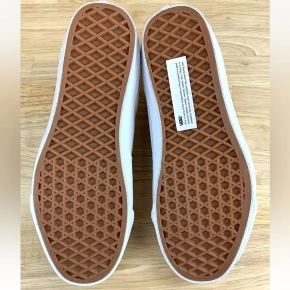 Vans Vault OG Sk8-Mid LX Ivory White Suede Canvas Sneakers Women’s 7.5 Men’s 6