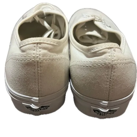 Vans White Canvas Sneakers