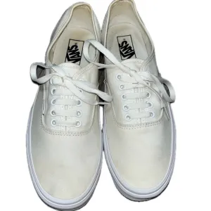 Vans White Canvas Sneakers