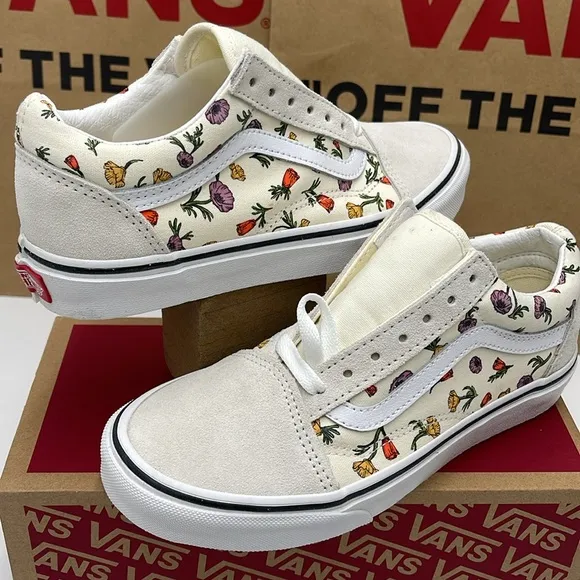 Vans WMNS Floral Canvas Sneakers Old SkoolPoppy Floral CreamVNA5KRSCRM