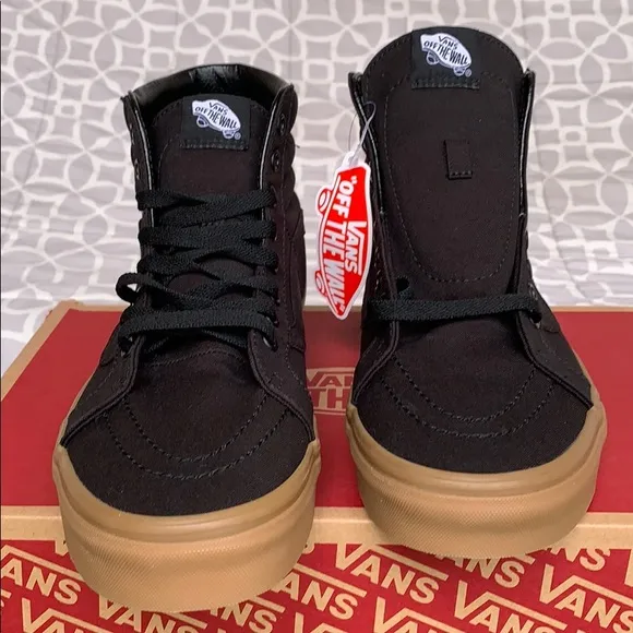 VANS WMNS SK8-Hi REISSUE CANVAS GUM BLACK/LGHTG SNEAKERS