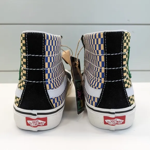 Vans x MAMI WATA SK8-Hi 138 Decon VR3 Suede Canvas Skateboard Sneakers Men's 9.5