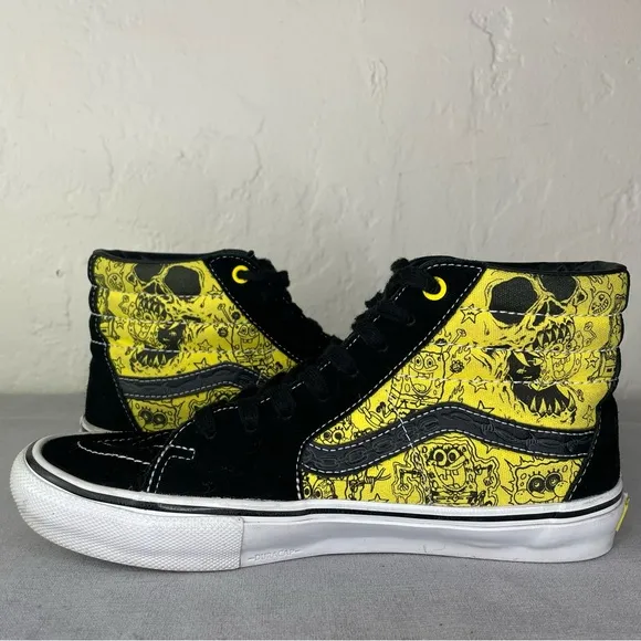 Vans x SpongeBob SquarePants SK8-Hi Sneakers Mike Gigliotti Unisex Black/Yellow