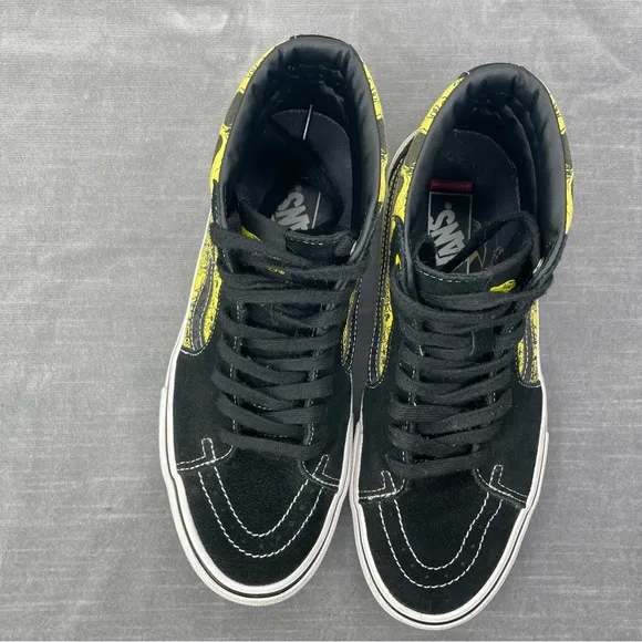 Vans x SpongeBob SquarePants SK8-Hi Sneakers Mike Gigliotti Unisex Black/Yellow