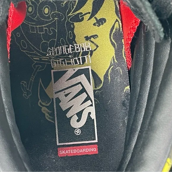 Vans x SpongeBob SquarePants SK8-Hi Sneakers Mike Gigliotti Unisex Black/Yellow