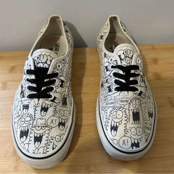 Vans x Truth Kevin Lyons Black and White Sneakers