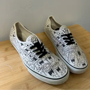 Vans x Truth Kevin Lyons Black and White Sneakers