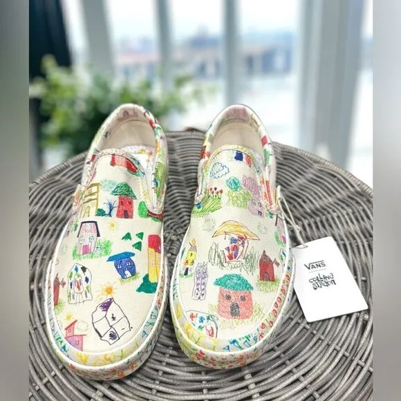 VANS Classic Collina Strada Slip-On 98 DX Sneakers Rare 721278 5.5 Men 7 Women