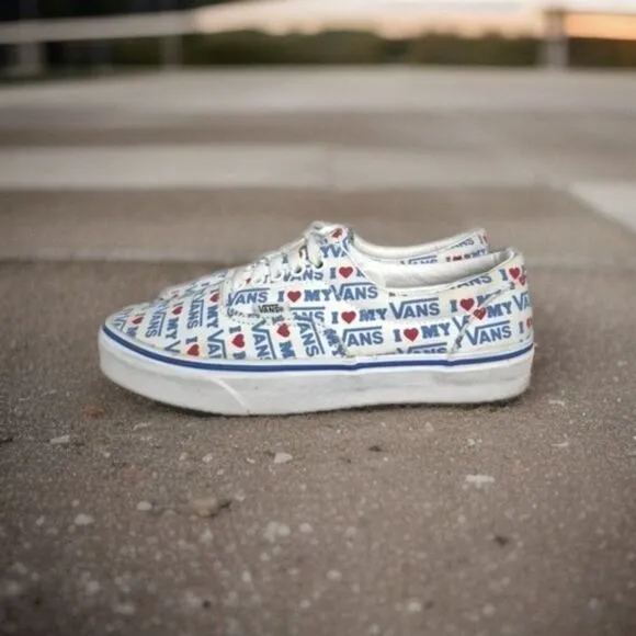 Vans Old Skool Low Canvas Trainers  Sneakers Women's Size 8.5