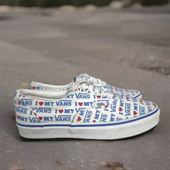 Vans Old Skool Low Canvas Trainers  Sneakers Women's Size 8.5
