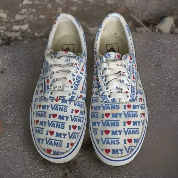 Vans Old Skool Low Canvas Trainers  Sneakers Women's Size 8.5