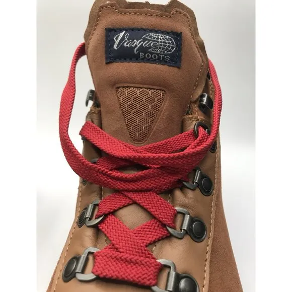 Vasque Boots Mens Size 10 Lion Brown Suede Hiking 7996 Sunsetter NTX