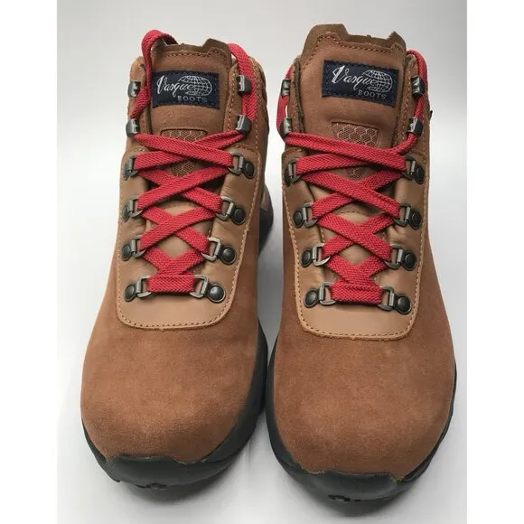 Vasque Boots Mens Size 10 Lion Brown Suede Hiking 7996 Sunsetter NTX