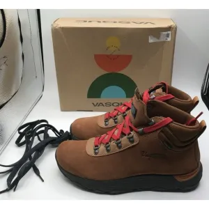 Vasque Boots Mens Size 10 Lion Brown Suede Hiking 7996 Sunsetter NTX