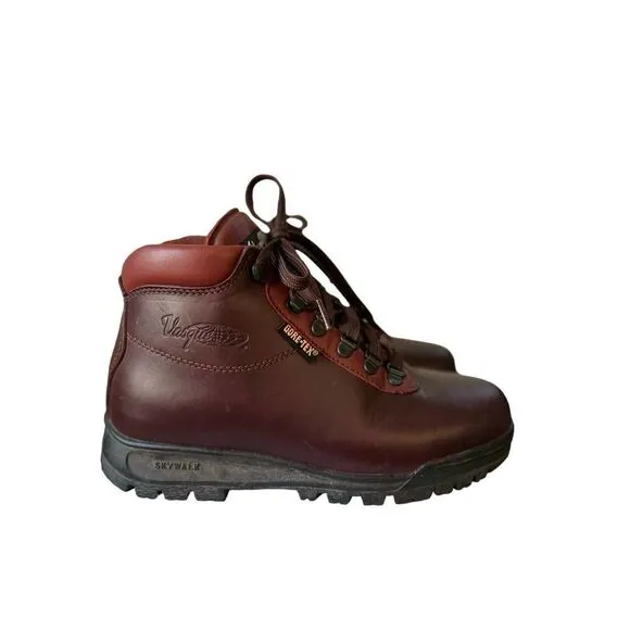 Vasque Skywalk  Gore-Tex Brown Leather Hiking Boots 7.5 Outdoor 7936