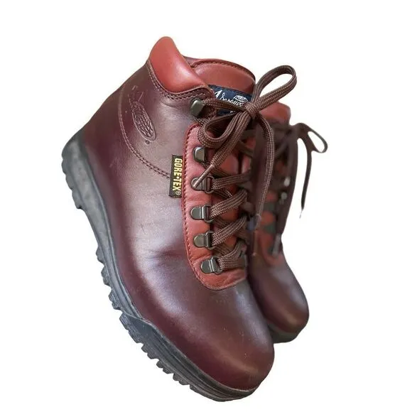 Vasque Skywalk  Gore-Tex Brown Leather Hiking Boots 7.5 Outdoor 7936