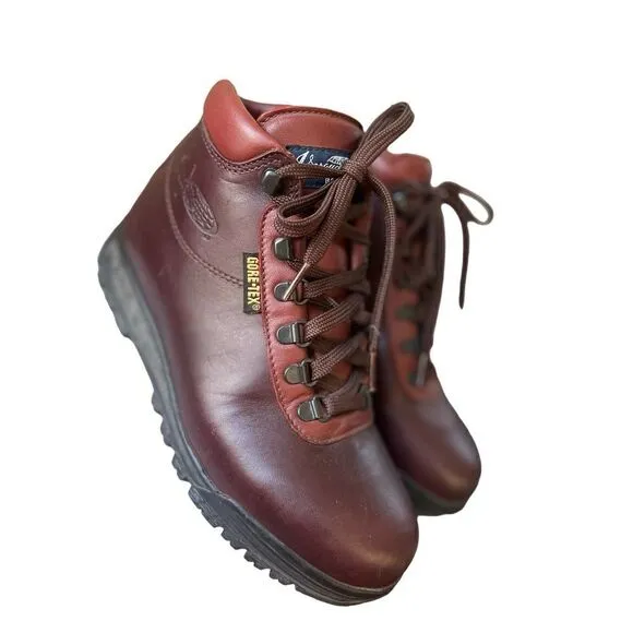 Vasque Skywalk  Gore-Tex Brown Leather Hiking Boots 7.5 Outdoor 7936