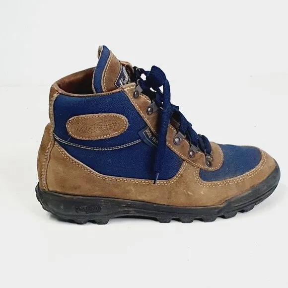 Vasque Skywalk GTX Hiking Boots Womens 8M Brown Cowhide Leather GoreTex 7534