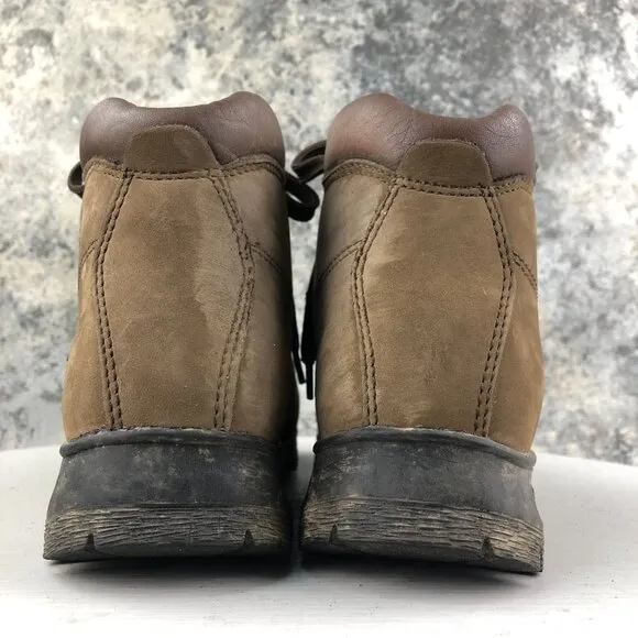 Vasque Womens Size 7.5M Skywalk Brown Cowhide Leather Lace-Up Hiking Boots 7931
