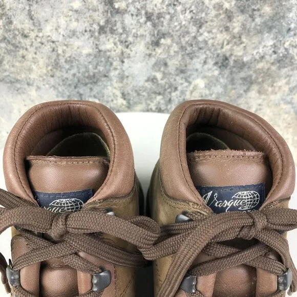 Vasque Womens Size 7.5M Skywalk Brown Cowhide Leather Lace-Up Hiking Boots 7931