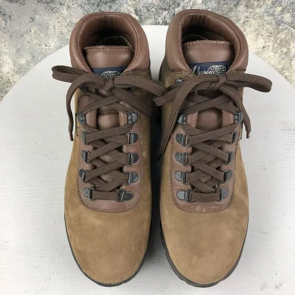 Vasque Womens Size 7.5M Skywalk Brown Cowhide Leather Lace-Up Hiking Boots 7931