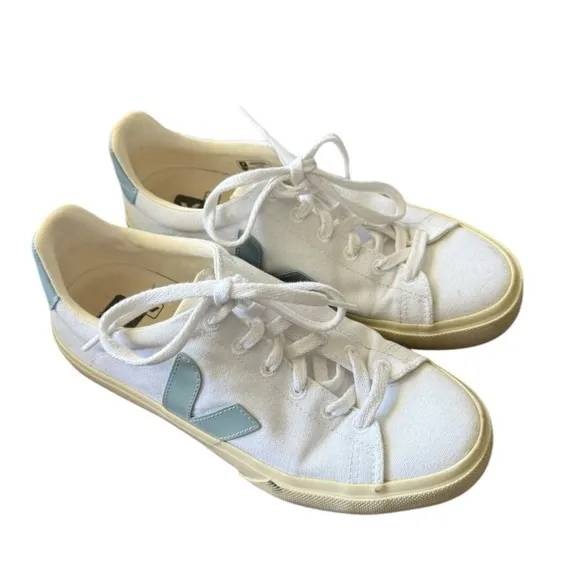 Veja Campo Canvas White Steel Sneakers