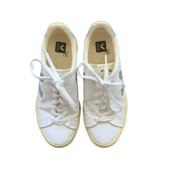 Veja Campo Canvas White Steel Sneakers