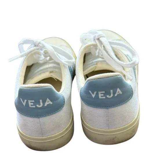 Veja Campo Canvas White Steel Sneakers