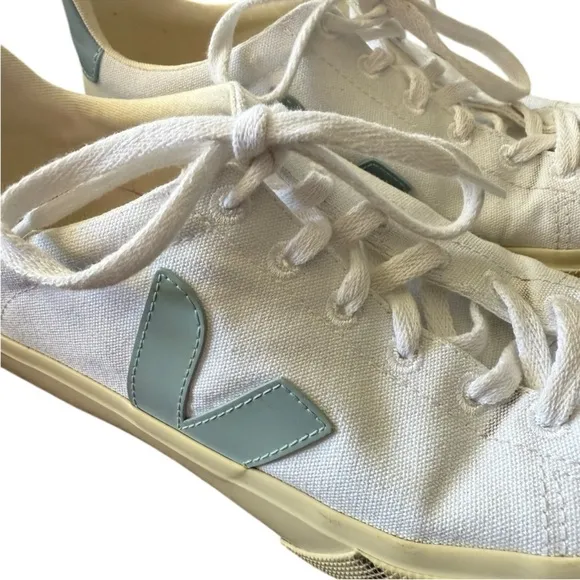 Veja Campo Canvas White Steel Sneakers