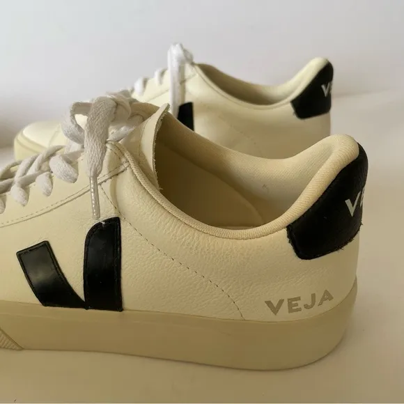 Veja Campo White Sneakers Size 9