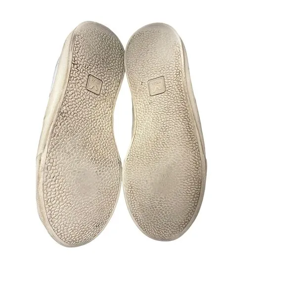 VEJA ESPLAR LEATHER WHITE PLATINE Sneakers Women's Size 8