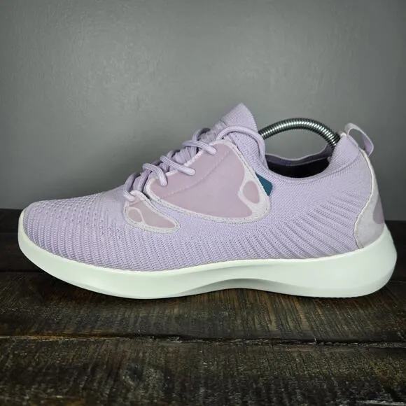 Vessi Everyday 2.0 Mens Size 10 Lace Up Waterproof Shoes Sneakers Purple