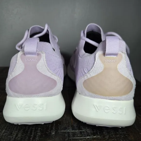 Vessi Everyday 2.0 Mens Size 10 Lace Up Waterproof Shoes Sneakers Purple