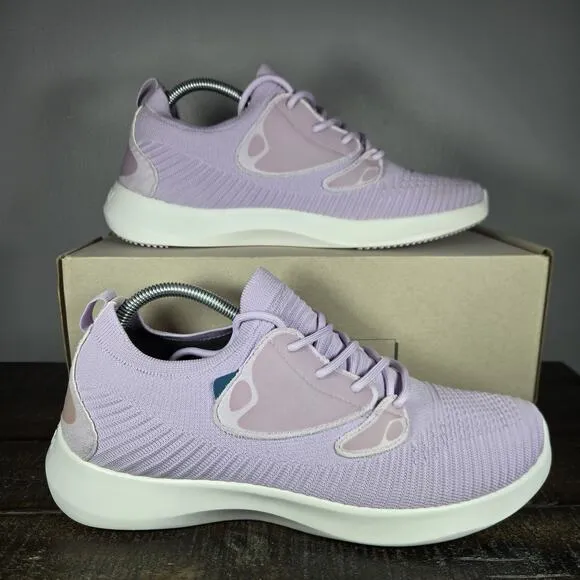 Vessi Everyday 2.0 Mens Size 10 Lace Up Waterproof Shoes Sneakers Purple