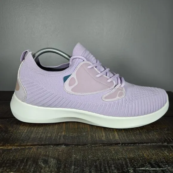 Vessi Everyday 2.0 Mens Size 10 Lace Up Waterproof Shoes Sneakers Purple
