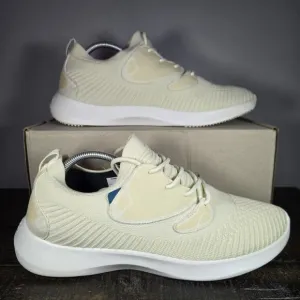 Vessi Everyday 2.0 Mens Size 11 Lace Up Waterproof Shoes Sneakers Linen Beige