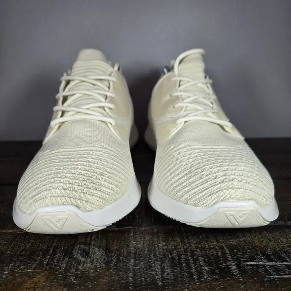 Vessi Everyday 2.0 Mens Size 11 Lace Up Waterproof Shoes Sneakers Linen Beige