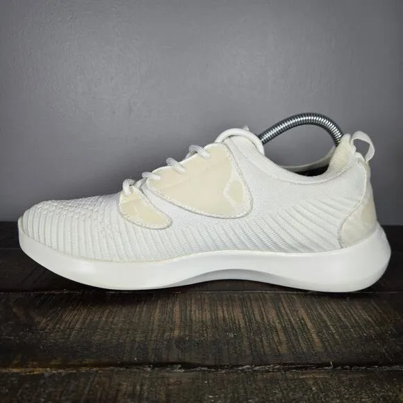 Vessi Everyday 2.0 Womens Size 10 Lace Up Waterproof Shoes Sneakers Polar White